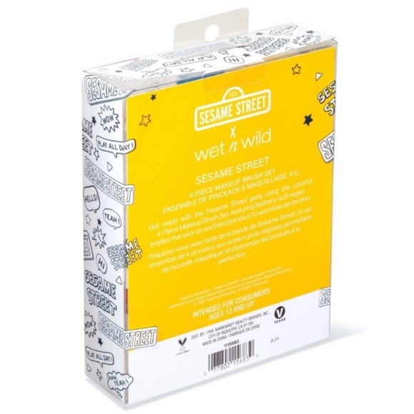 Wet n Wild X Sesame Street Brush Set - Limited Edition - Picture 4 of 5